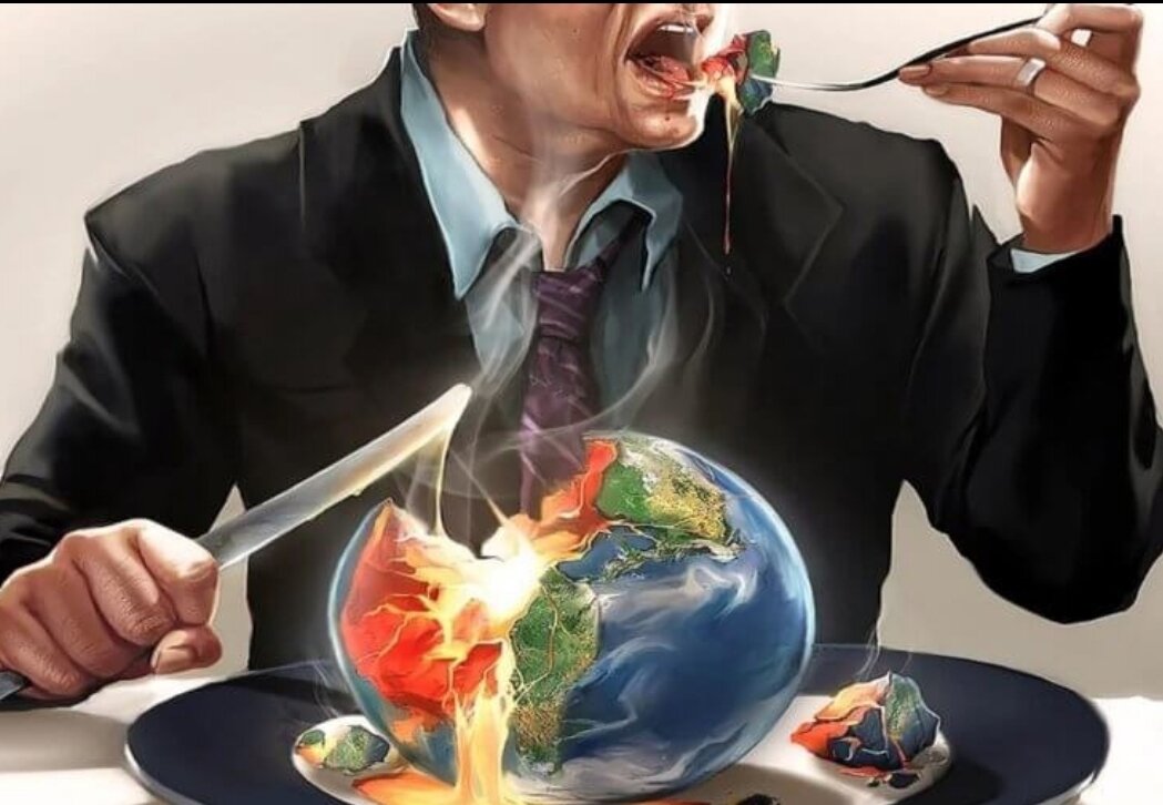 Планета в руках человека