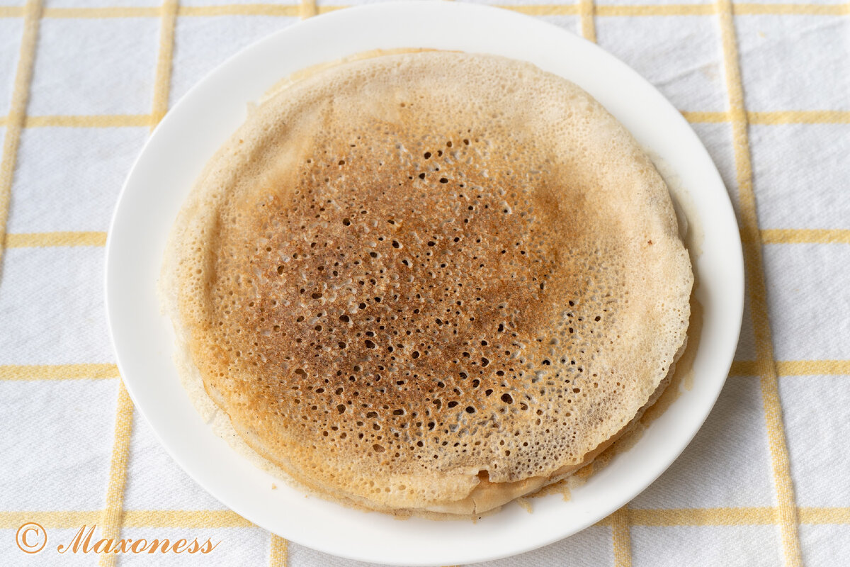 Постные ажурные блинчики