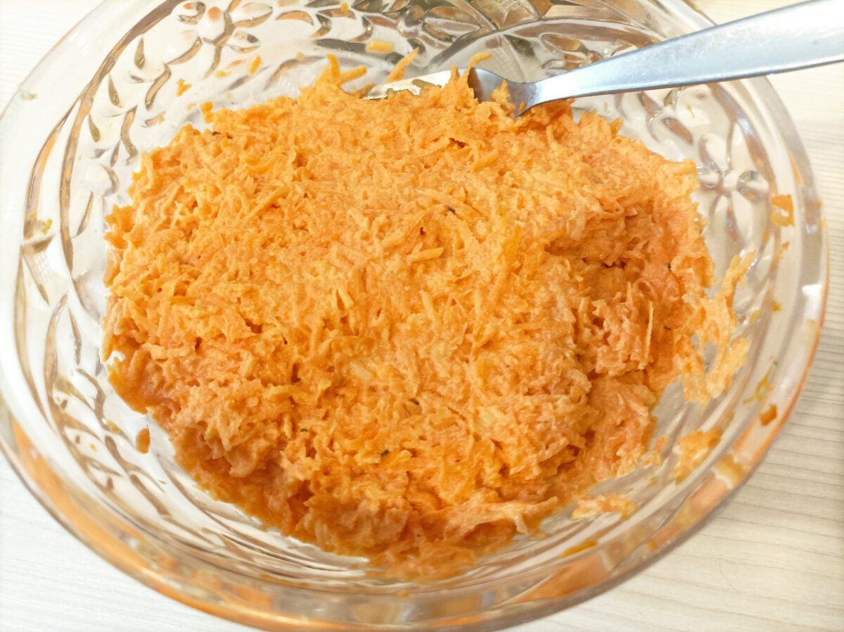 Морковь с чесноком