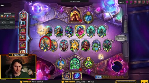 Hearthstone Поля Сражений около 14000 рейтинга. Стрим 13.04.2024