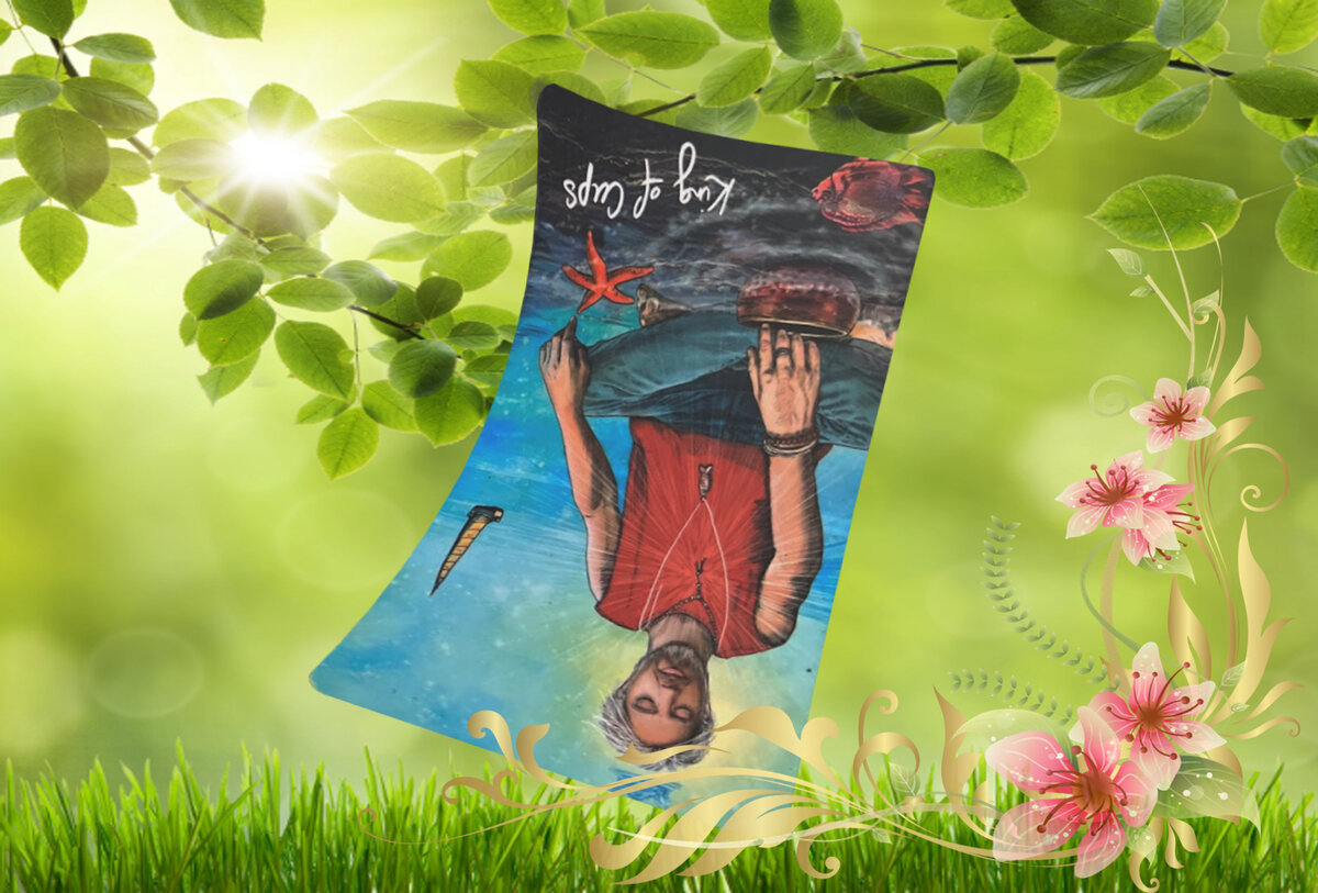 Перевернутый Король Чаш - возможность разобраться с подсознанием - Таро Светлого Провидца