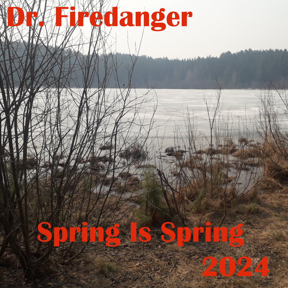 Обложка моего нового сингла Spring Is Spring 2024 проекта Dr. Firedanger