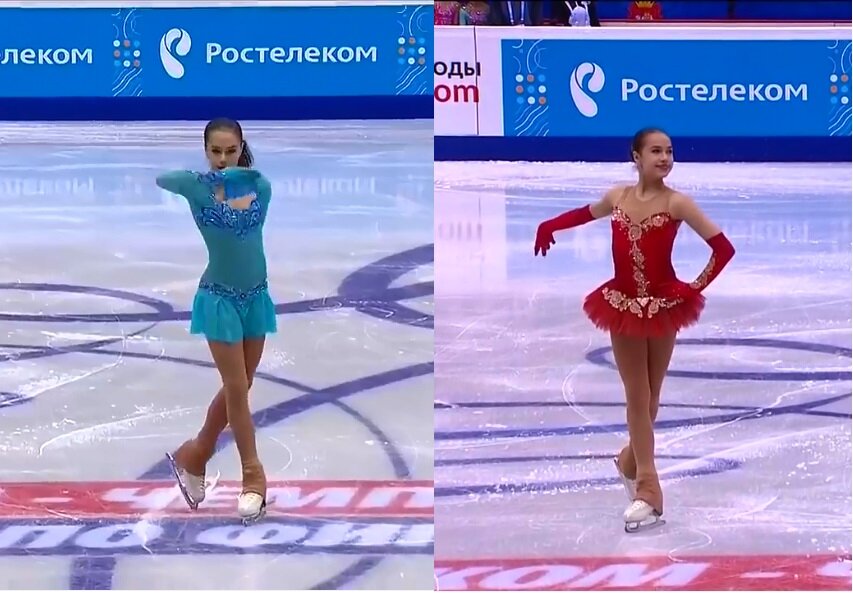 Алина Загитова Чемпионат России 2017 КП ПП