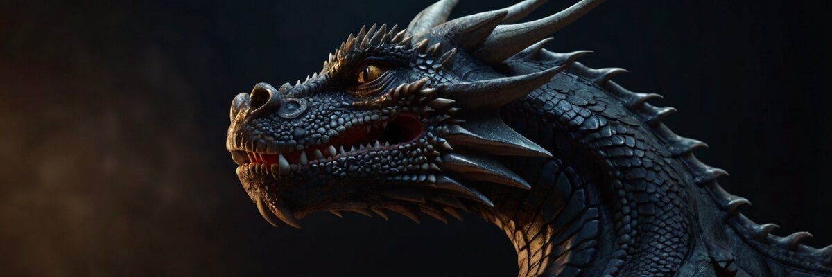 Иллюстрация. Дом драконов.