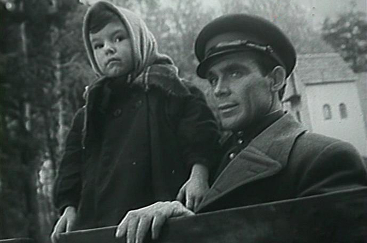 В. Заманский в фильме "Колыбельная", 1959 год