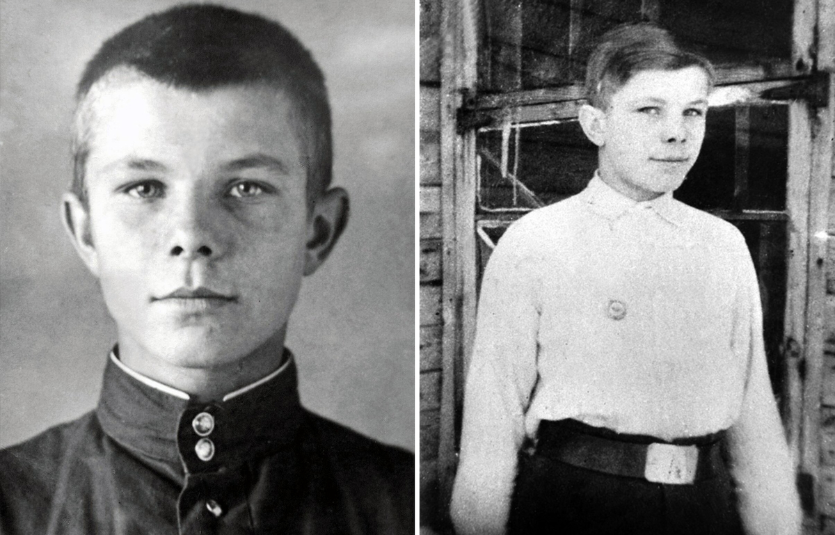 Гагарин юность фото Как юный Юрий Гагарин и его семья выжили во время немецкой оккупации История. А 