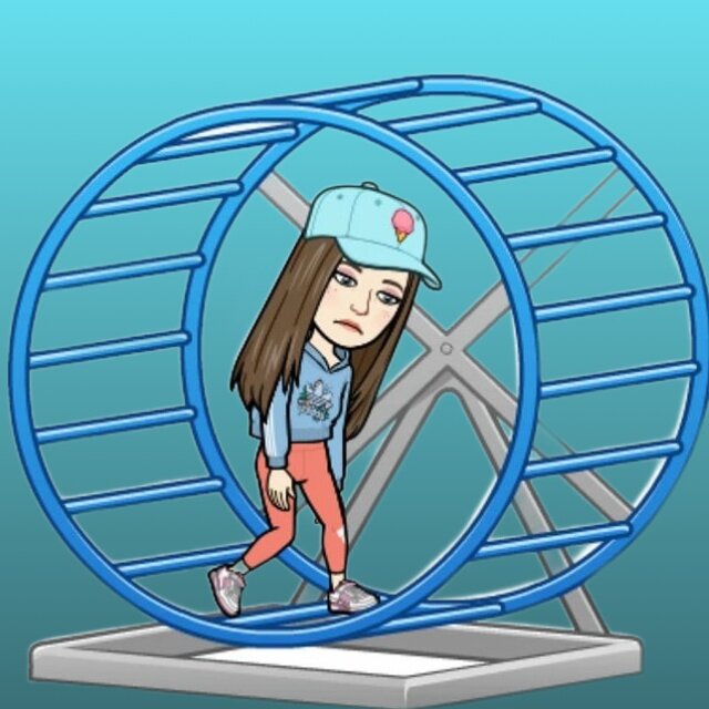 Персонаж создан в приложении Bitmoji