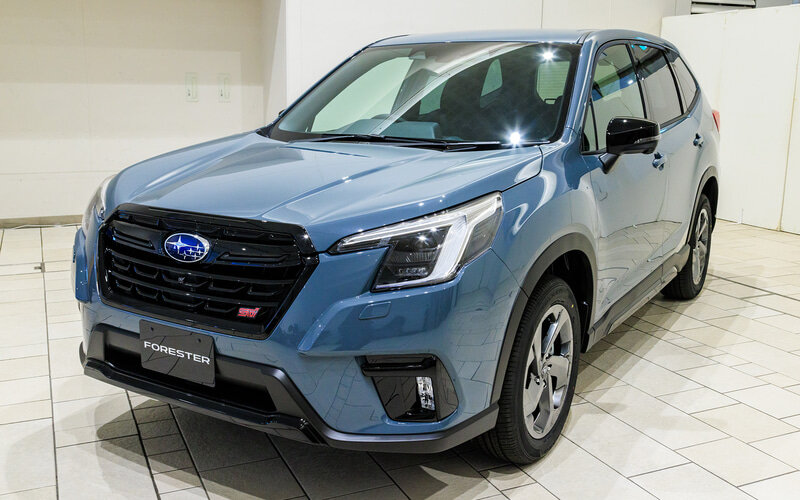 Forester STI Sport Black Interior Selection