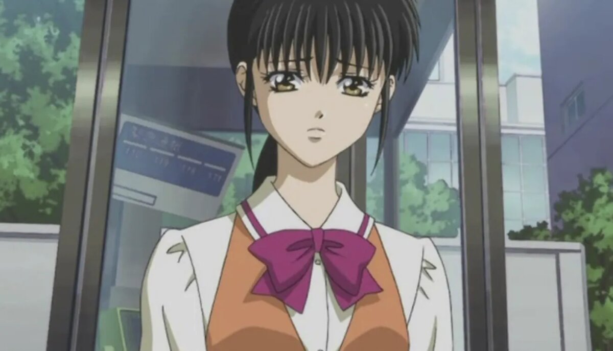 Кадр из аниме «Не сдавайся!»   📷