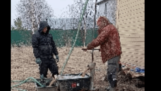 Бригада по бурению скважин