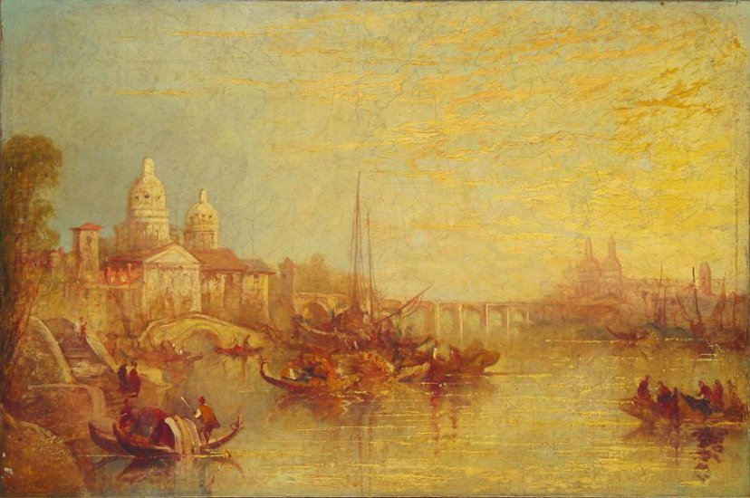 Неизвестный художник. Венеция. Конец XIX в. Государственный Эрмитаж. Источник: https://collections.hermitage.ru/entity/OBJECT/38987?query=венеция&category=2669&index=1
