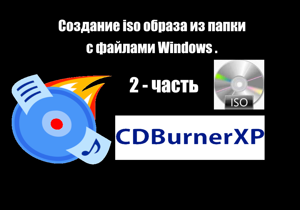 При помощи программы (CDBurnerXP).  (Создайте "Образ - ISO" из файлов в извлечённой или смонтированной в папку Windows).