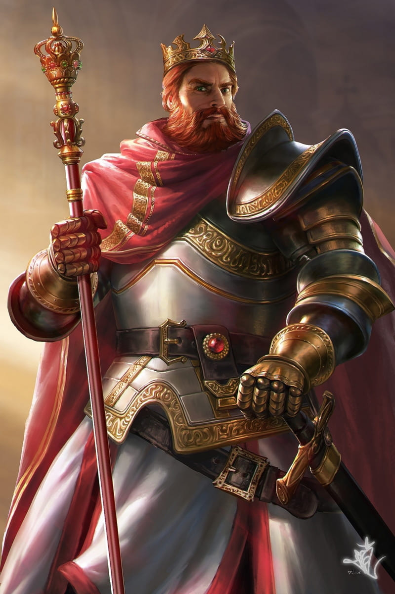 Германский император собственной персоной. Наверное, именно таким маскулинным мужчиной он хотел быть для своих вассалов