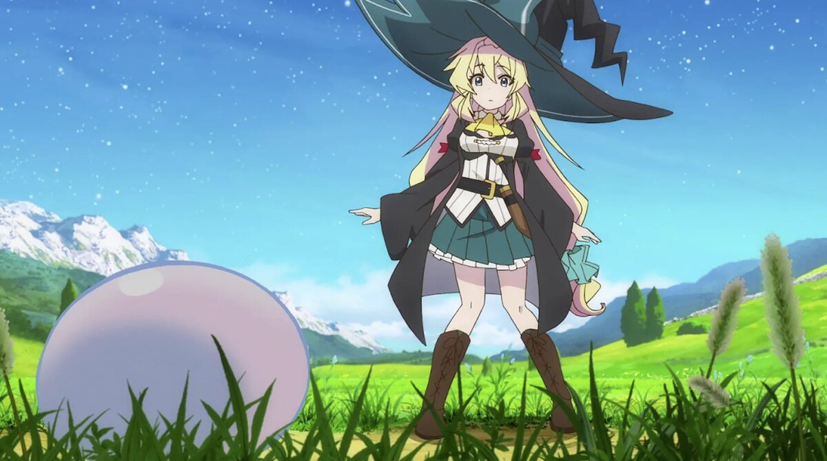 Кадр из аниме «Убивая слизней 300 лет, сама того не заметив, я достигла максимального уровня»   📷