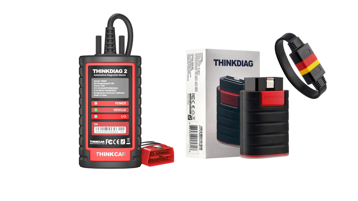   В чем основное отличие между приборами ThinkDiag и ThinkDiag 2.0?    1. ThinkDiag 2.0 оснащен режимом Bluetooth 5.