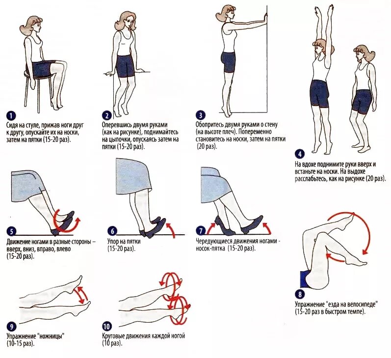 Упражнение для вен ног. ЛФК при заболевании вен нижних конечностей. Комплекс упражнений при лимфостазе нижних конечностей. Упражнения при лимфостазе нижних конечностей для ног. Упражнение ЛФК при варикозном расширении вен.