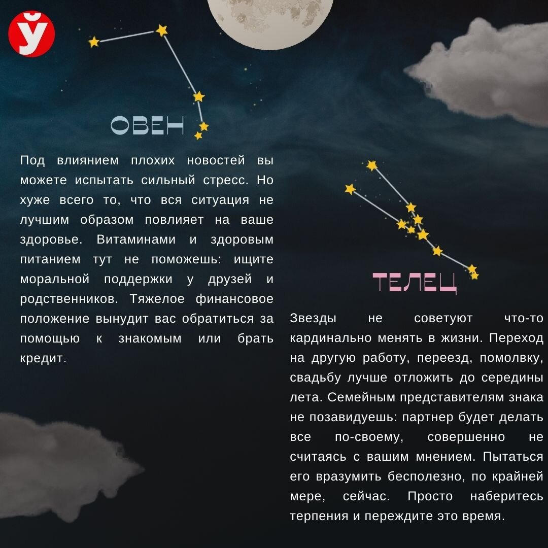 Гороскоп на неделю: Овны будут испытывать сильный стресс, а у Раков неделя  сложится удачно | Минская правда | МЛЫН.BY | Дзен