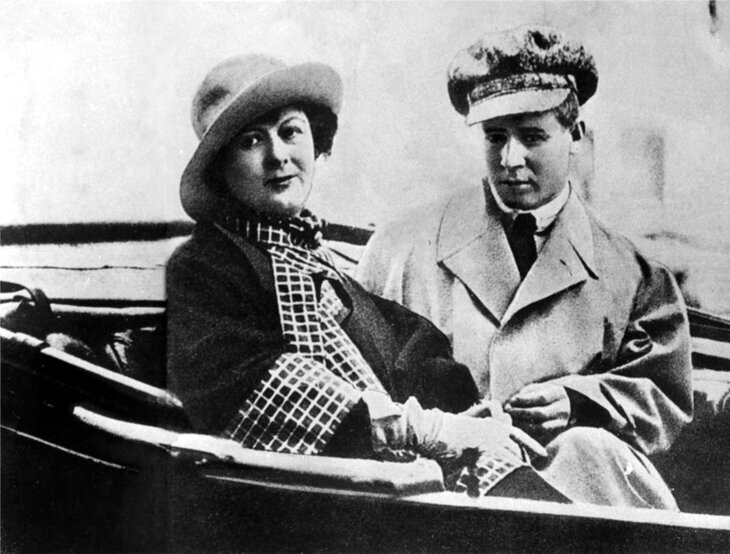 Дункан и Есенин