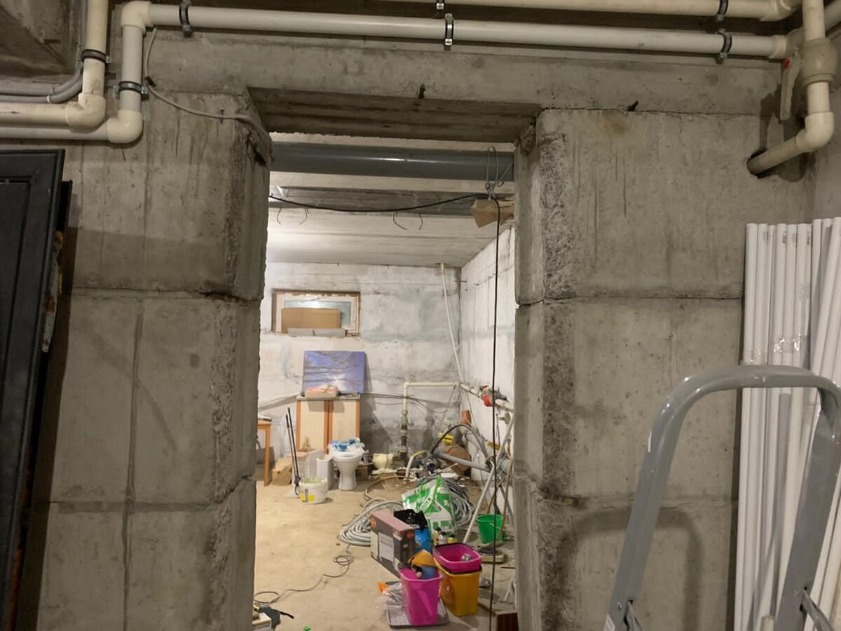 Расширение дверного проема