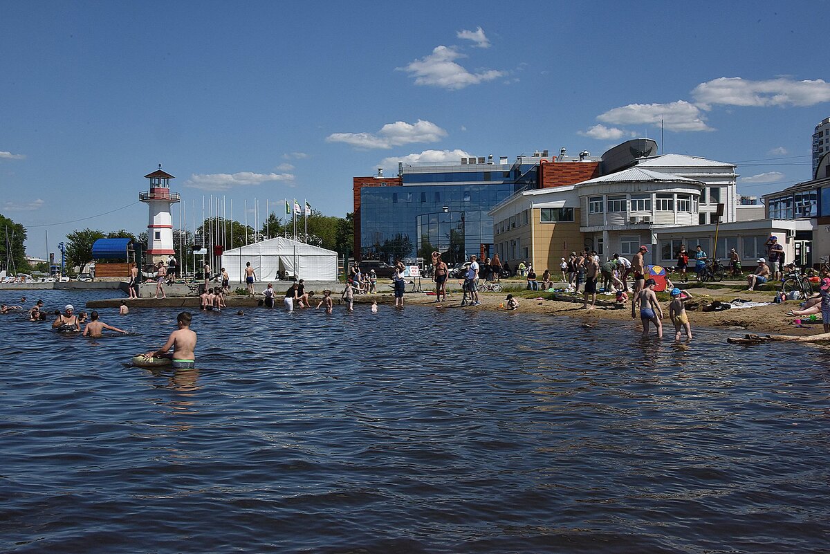 Исетский пруд. Свердловск 