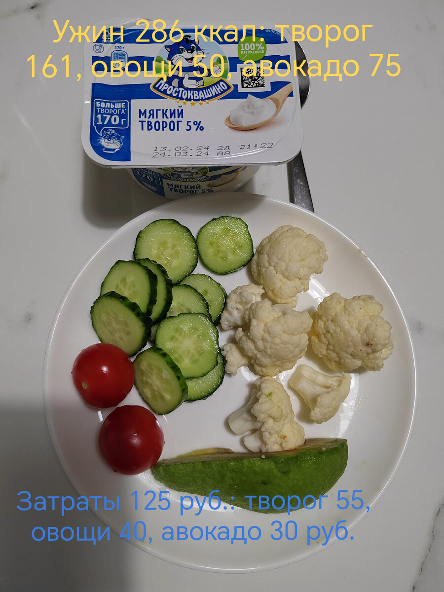 14.04. Ужин (ПП меню) | Здоровье со вкусом | Дзен