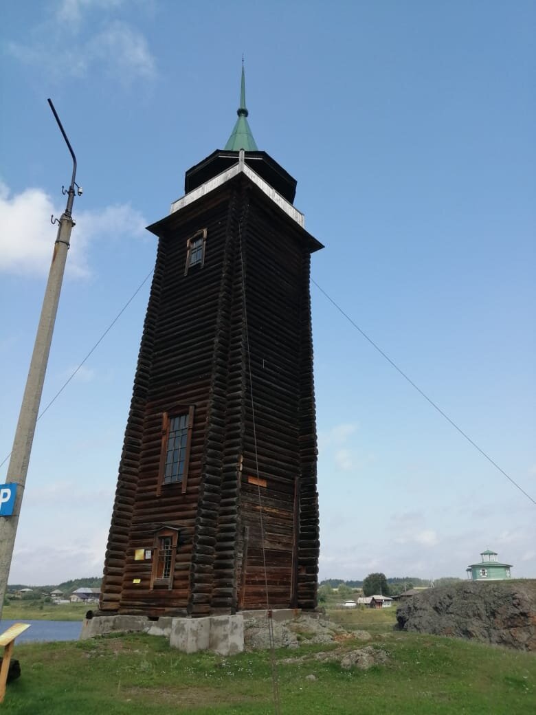 Сторожевая башня. Нижнесинячихинский музей-заповедник.