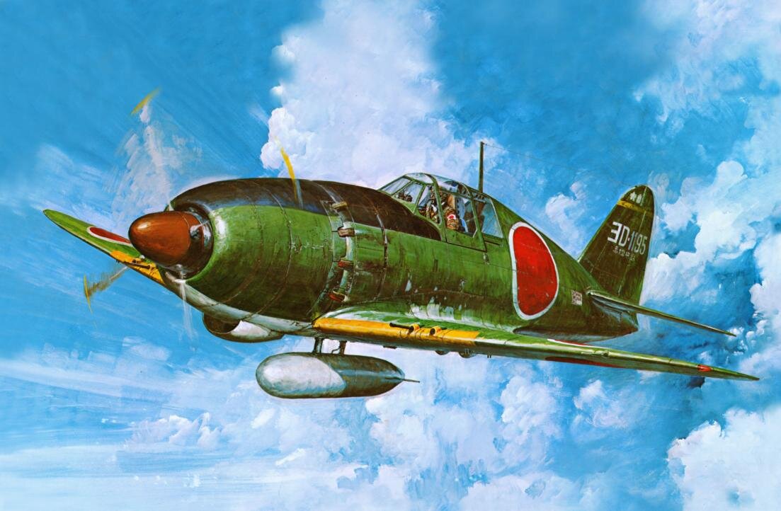 J2M3 лейтенанта С. Акаматцу, 1945 г.