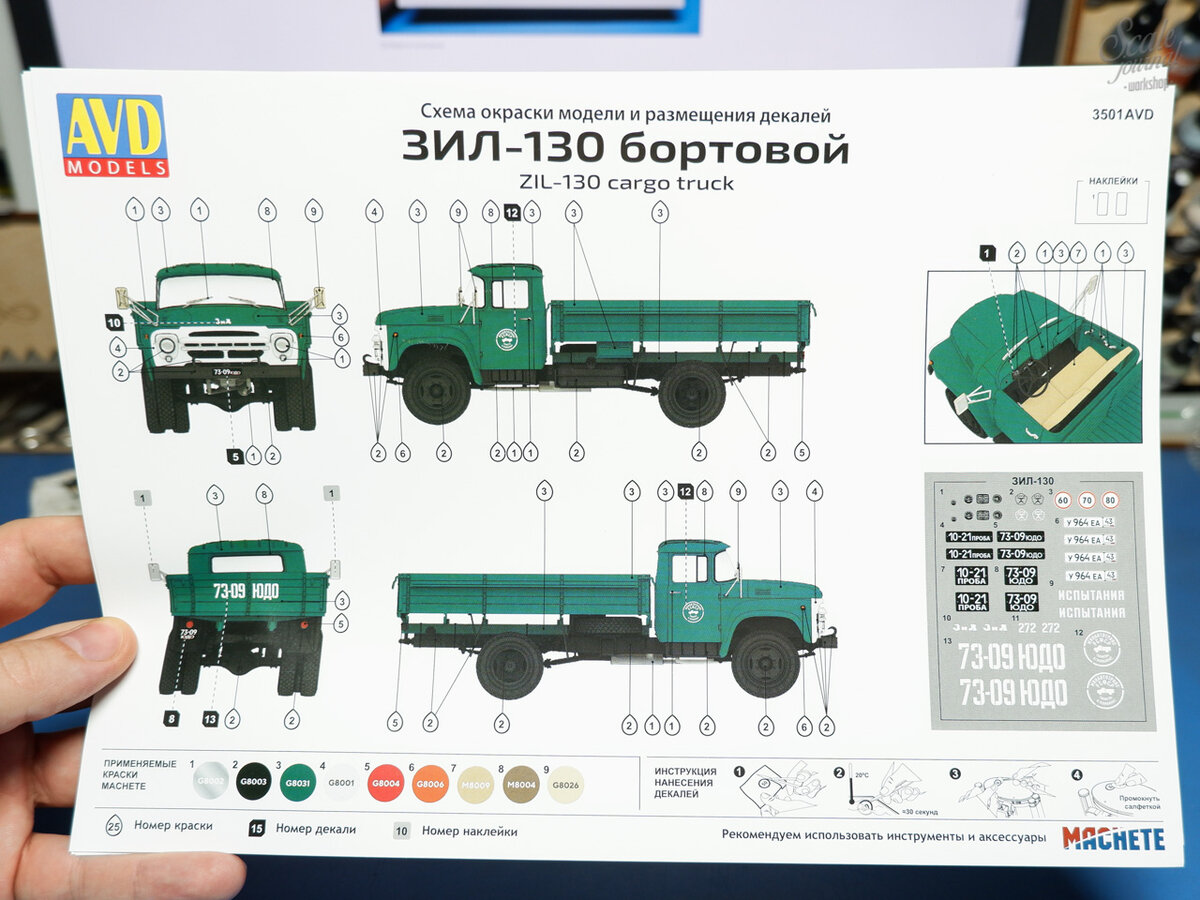 Привет, дорогой читатель. Нашлось время для очередного обзора. В прошлый раз был "KAMAZ-мастер" от Звезды в масштабе 1/43. А сегодня гость моего стола ЗИЛ-130 бортовой от AVD.-27