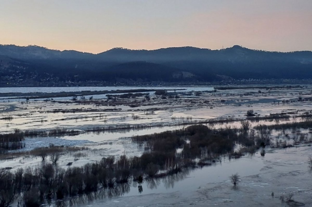    Более десяти домов подтоплены в Бурятии