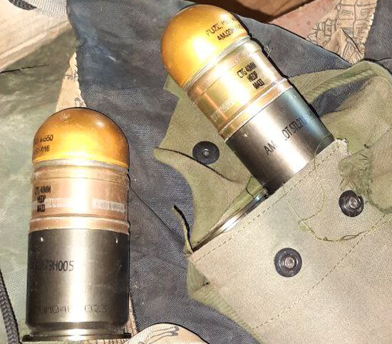 Выстрелы 40х46 мм НАТО. Трофеи наших (фото из открытых источников)