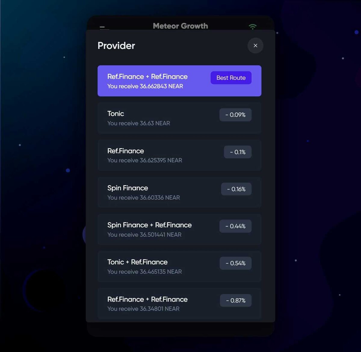 Meteor wallet app. Meteor wallet app