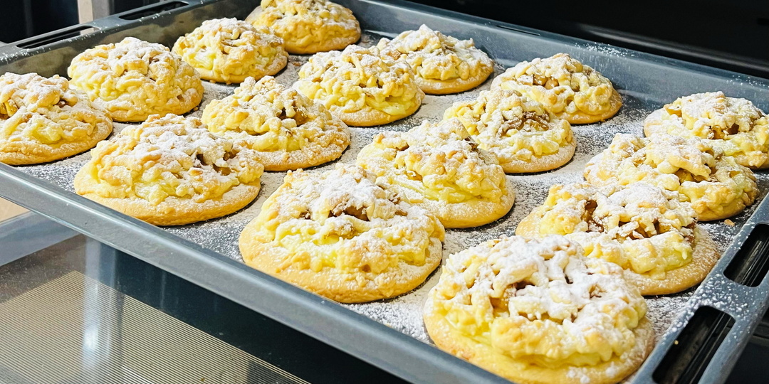 Беру яблоки и вместо пирогов тортов Новинка к чаю Вкуснее печенье не придумать