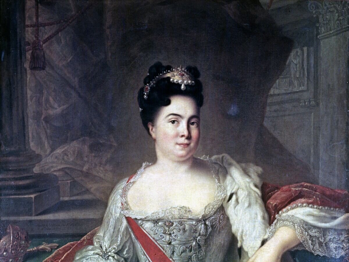    "Портрет Екатерины I", картина художника Ж.М.Натье© РИА Новости / Б.Манушин