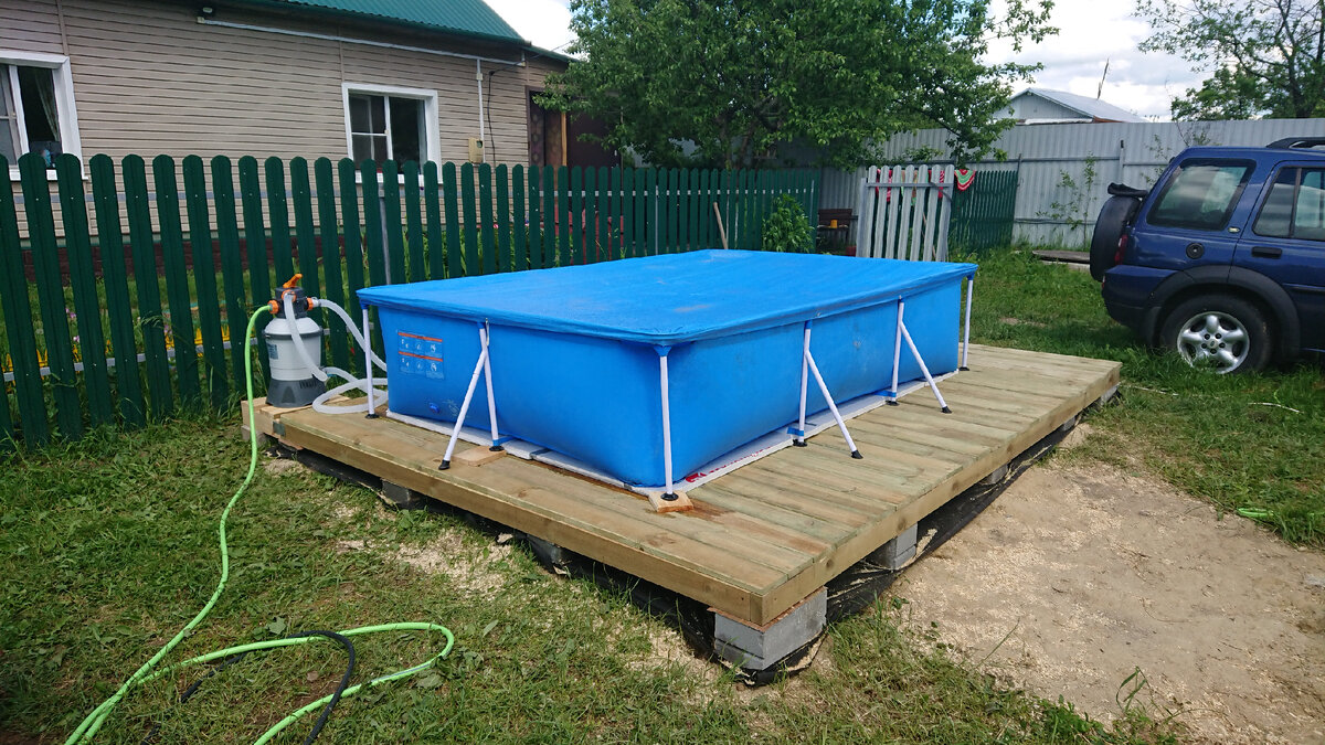 Итог для маленького бассейна