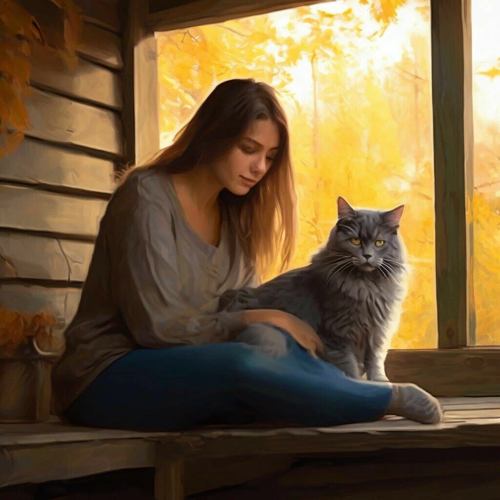 Картинка сгенерирована в приложении Шедеврум:)