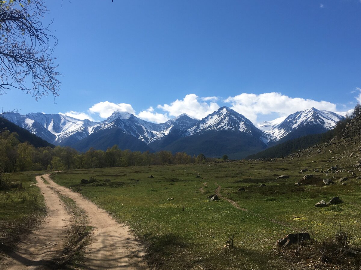 Вид на Баргузинский хребет с территории Улюнского заказника. Автор: Dimizhan