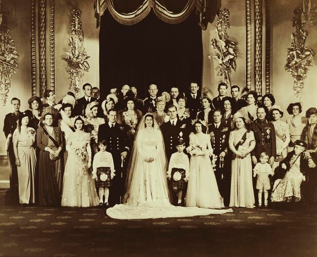Свадьба принцессы Елизаветы и Филиппа Маунтбеттена. 1947 год