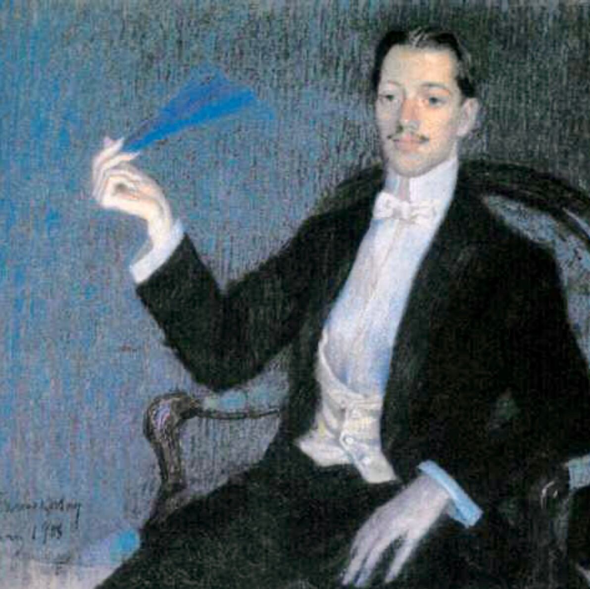 Мстислав Фармаковский. «Николай Степанович Гумилёв». 1908 