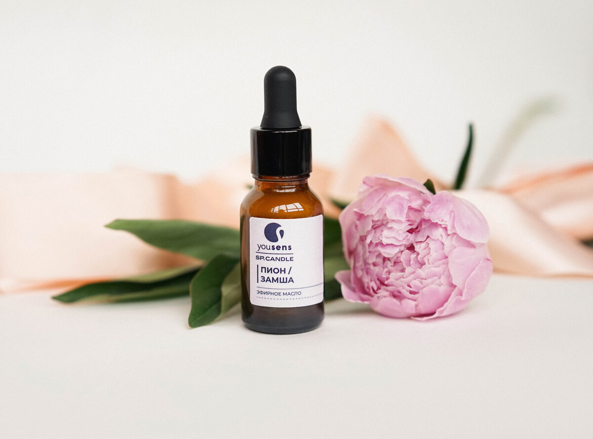 Эфирное масло Sens Замша/Пион