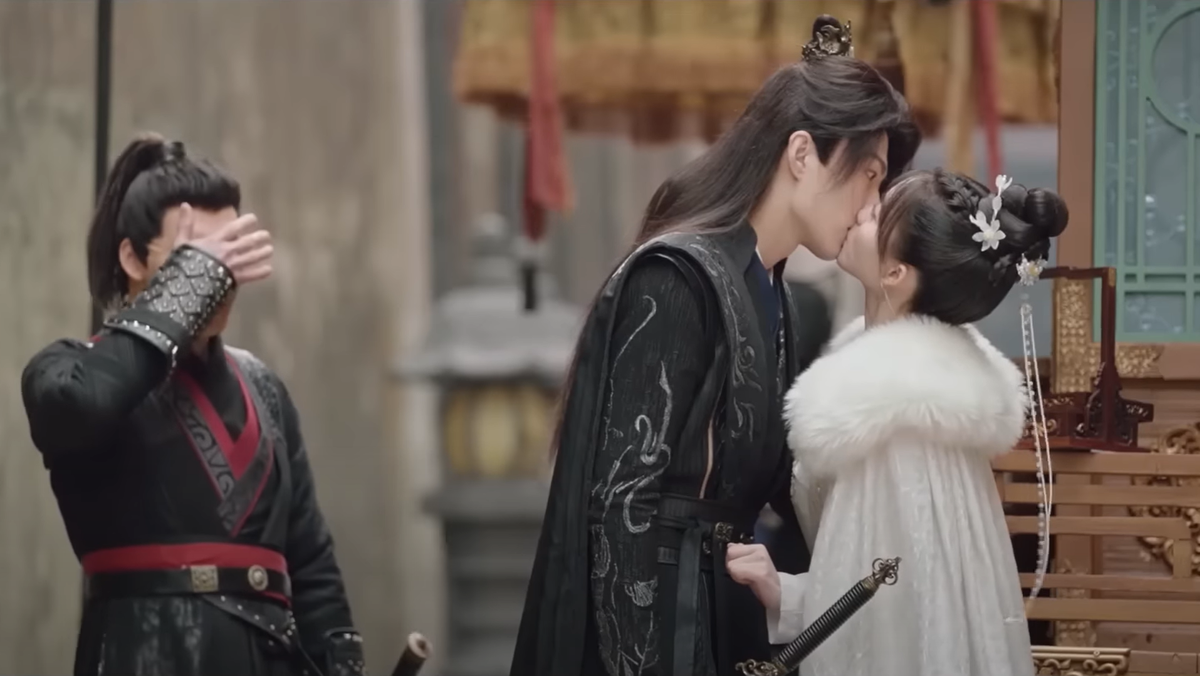 Китайская дорама "Озарение первого поцелуя" ("Разрушительный поцелуй")