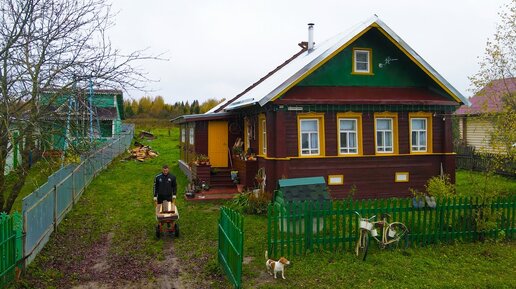 Как живут в деревнях Вологодчины? Осень на Русском Севере.