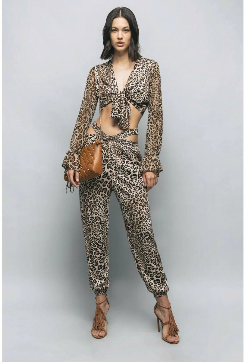 Леопардовый принт, занимающий значительное место в мире моды, вошел в список трендов 2024 года сразу на первое место.-18