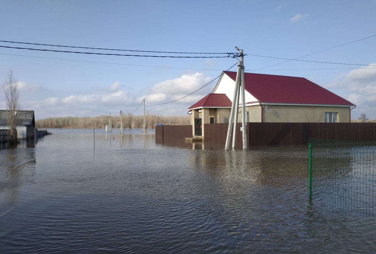 Село Беляевка в Оренбургской области. Фото: Дмитрий Грудинин / Оренбургское региональное отделение РГО