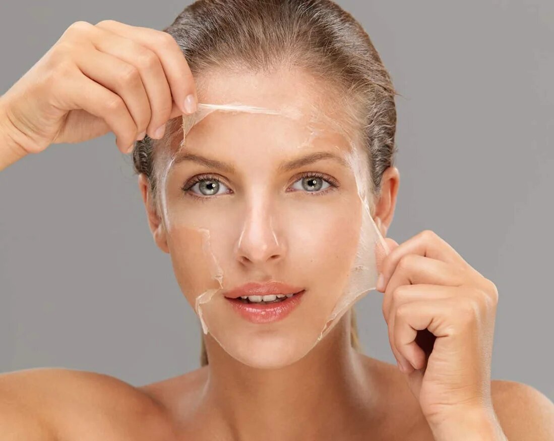 @очищающая маска после карбонового пилинга