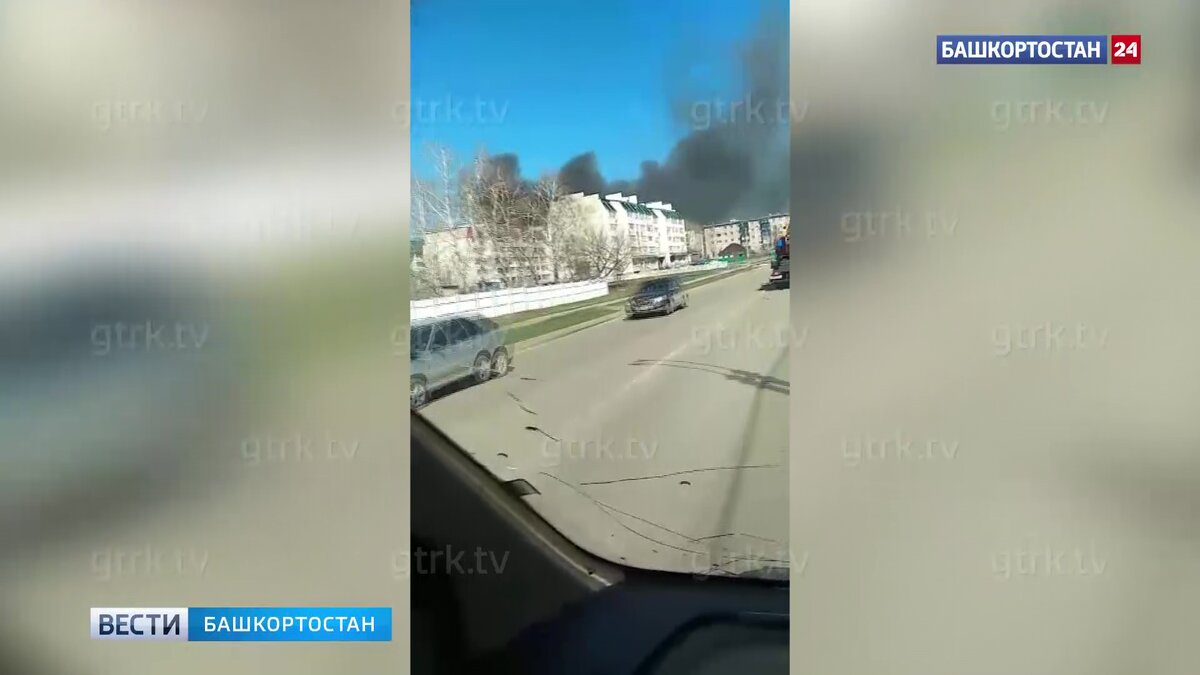 В Башкирии в Стерлитамаке загорелось здание автосервиса | Башкортостан 24 |  Дзен