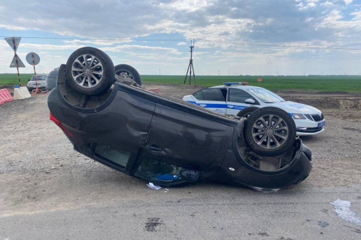    В ДТП на трассе под Таганрогом пострадал трехлетний ребёнок