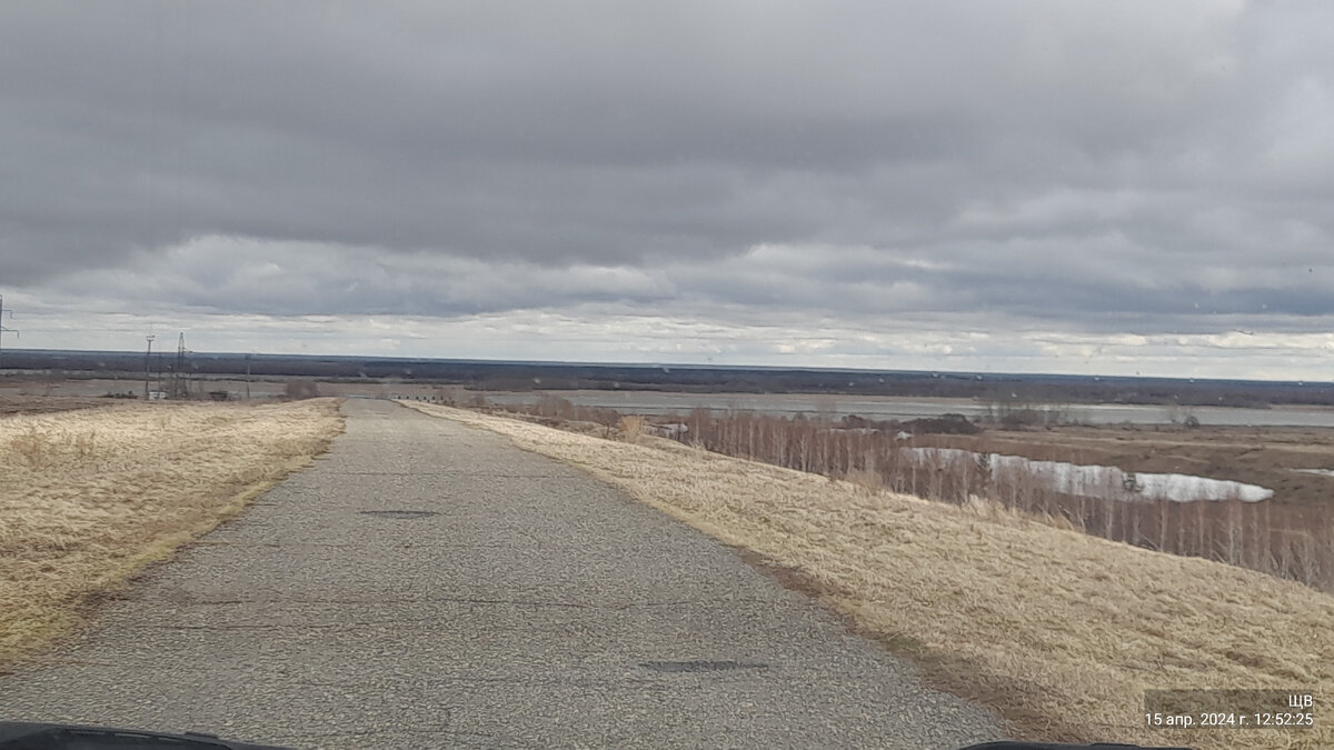 канал. уже от сюда видно,что вода разлилась