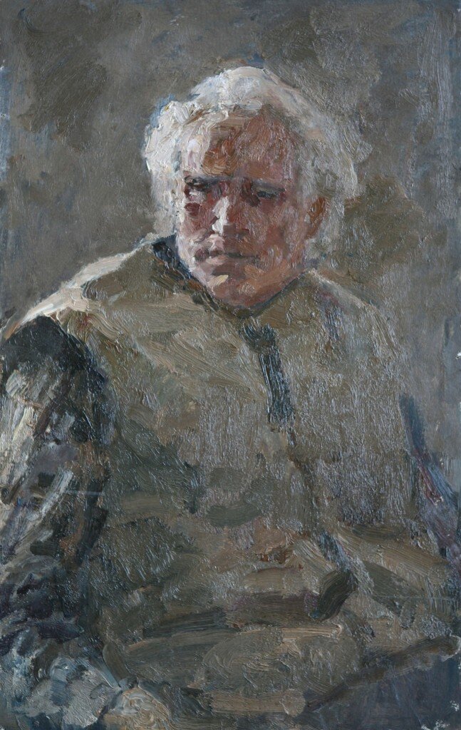 Портрет Ивана Наумовича Нестерова. 1991г. к.м. Собрание МВЦ "Петербургский художник"