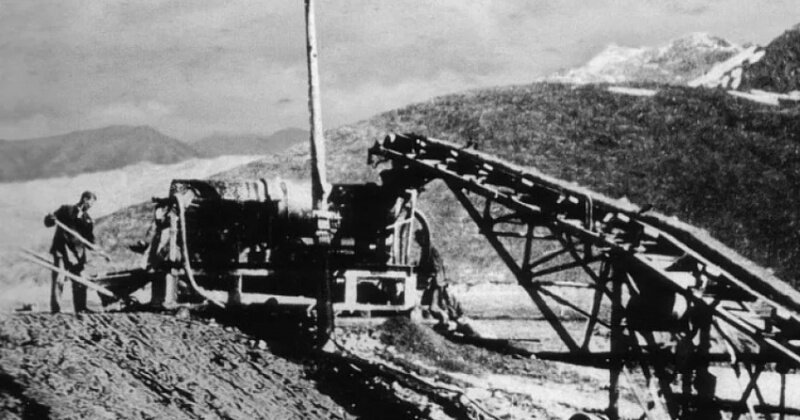 Добыча золота на Колыме