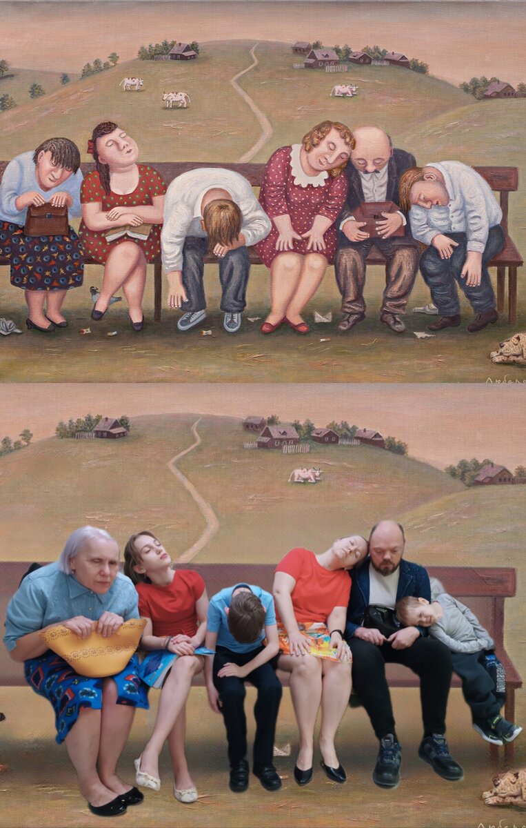 Одна из работ для конкурса "Это у нас семейное".